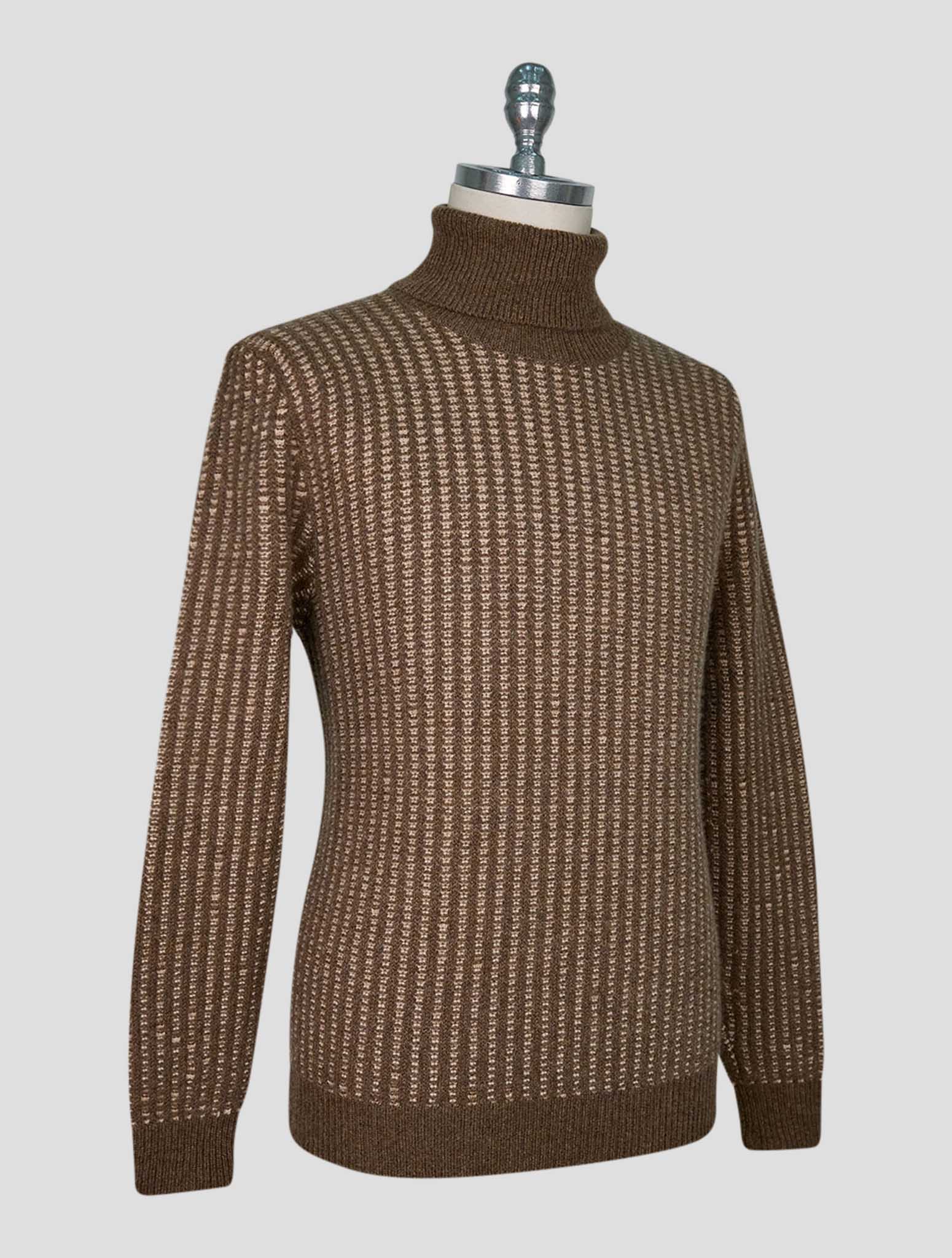 Kiton Brown Cashmere Cardigan