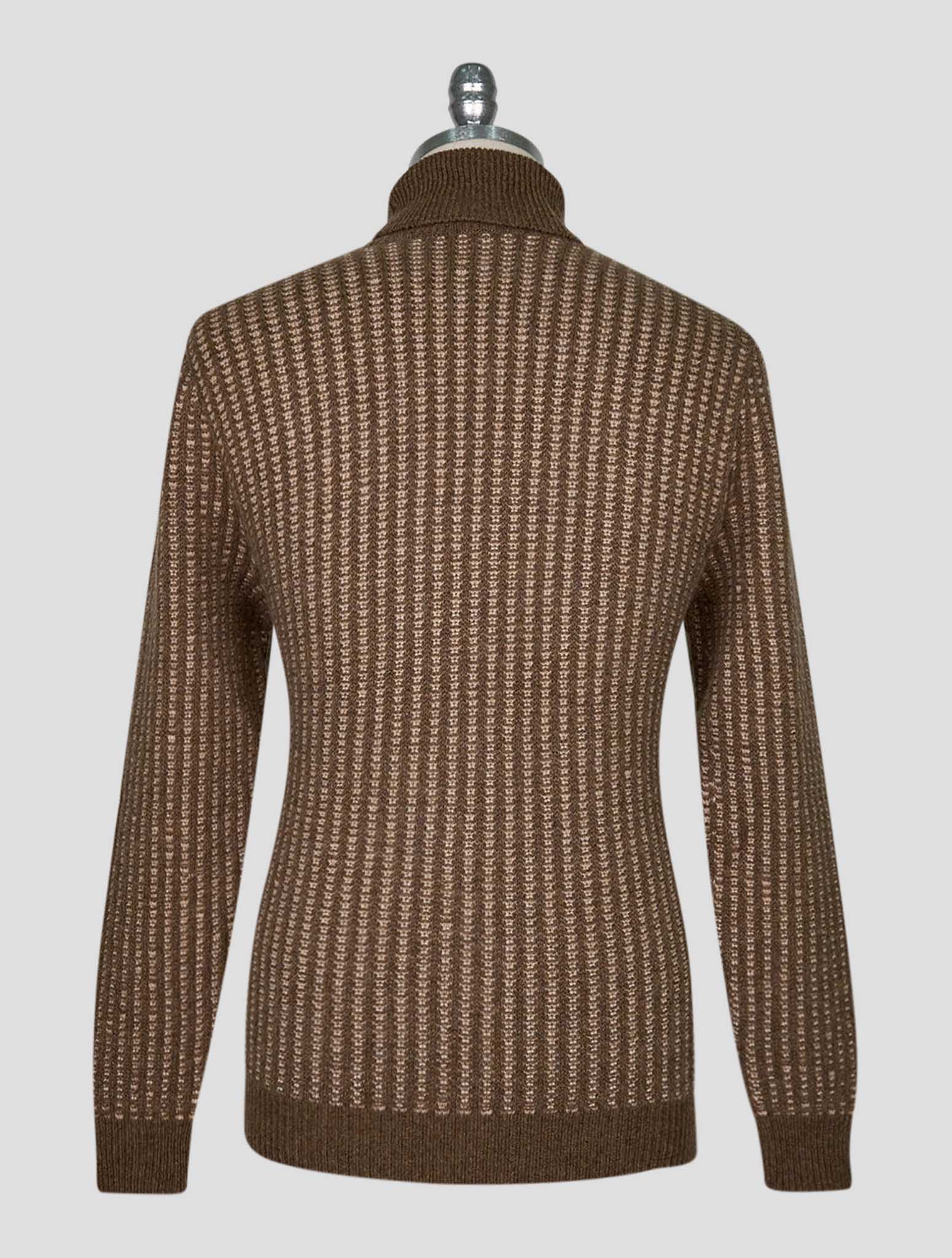 Kiton Brown Cashmere Cardigan