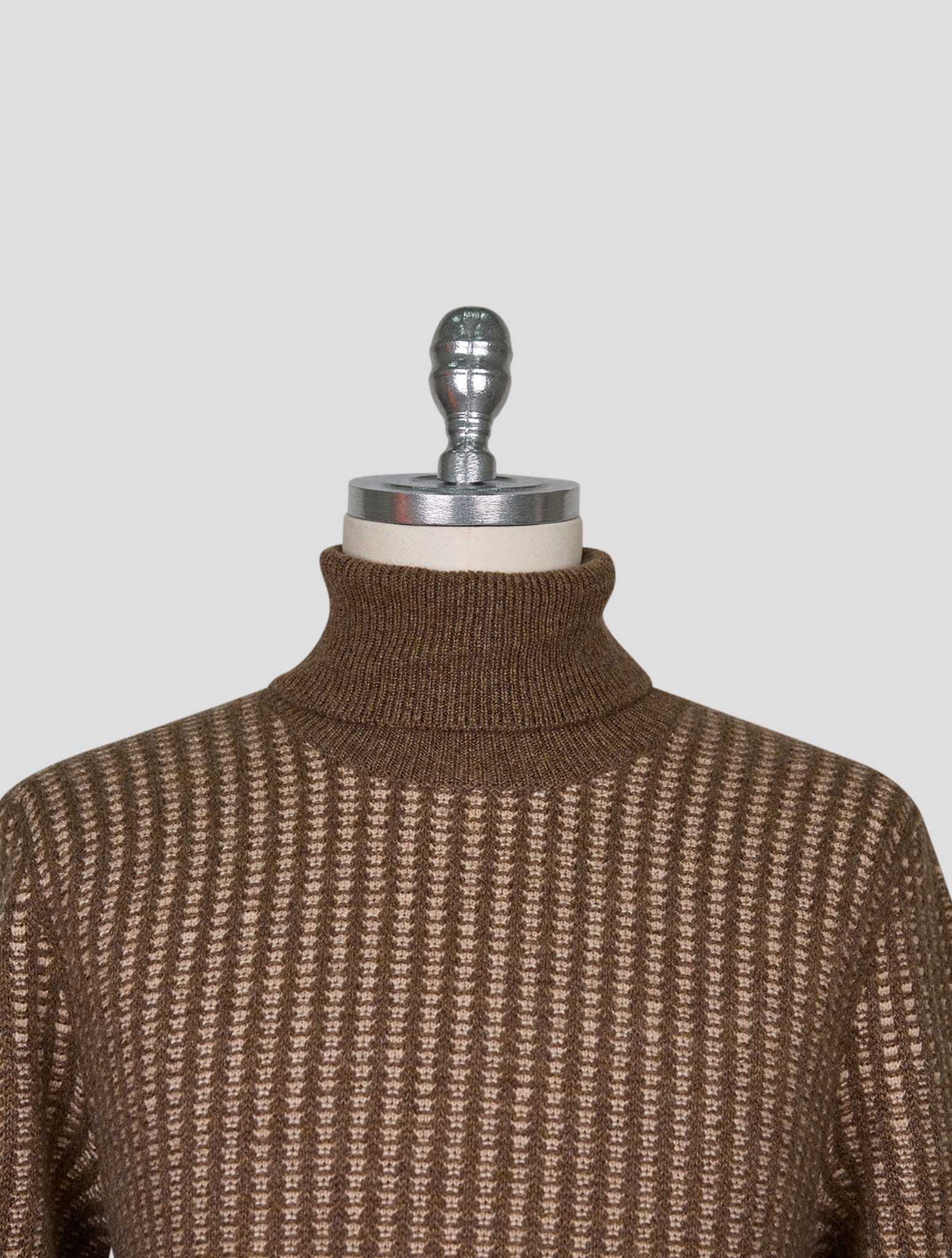 Kiton Brown Cashmere Cardigan