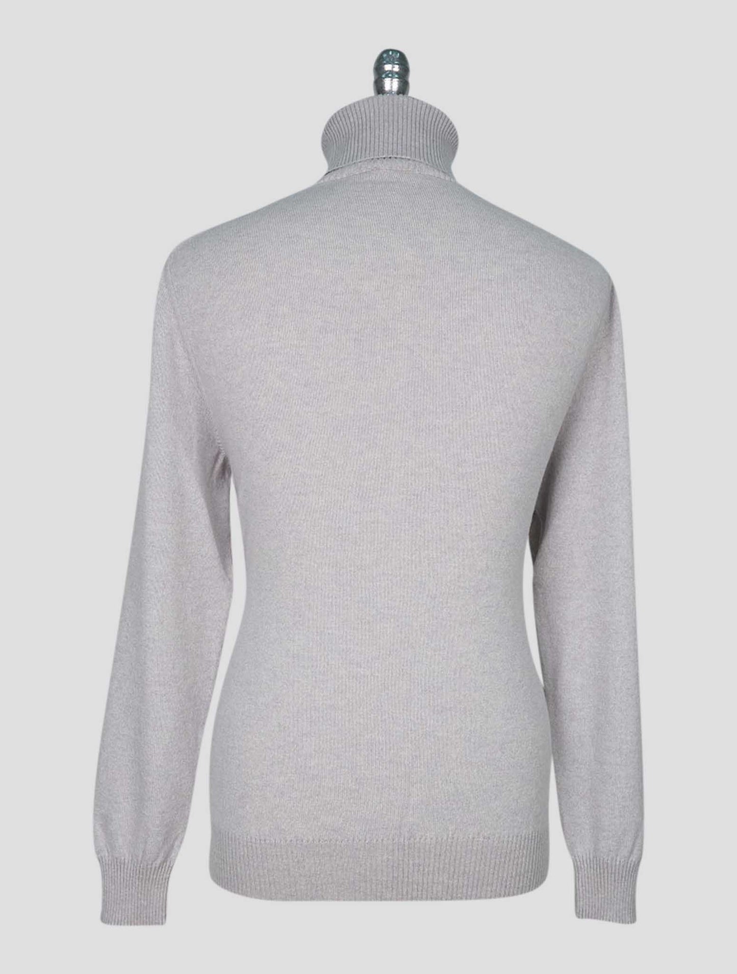 Kiton Gray Cashmere Sweater Turtleneck