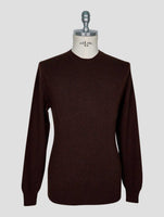 Kiton Brown Cashmere Sweater Crewneck