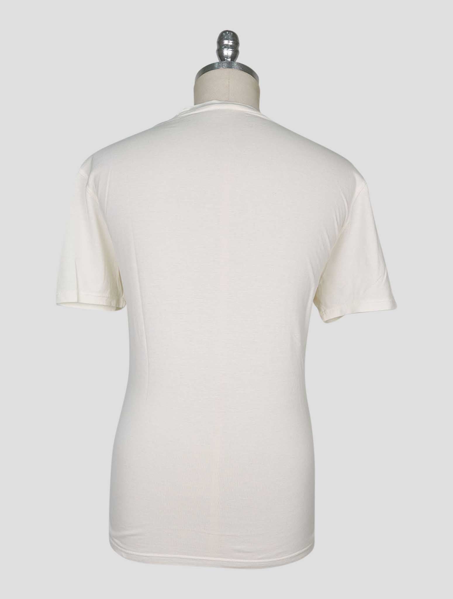Kiton Beige Cotton Cashmere T-Shirt
