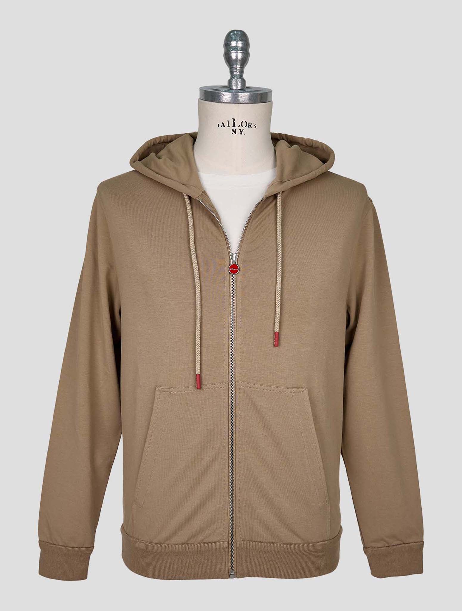 Kiton Brown Cotton Ea Tracksuit