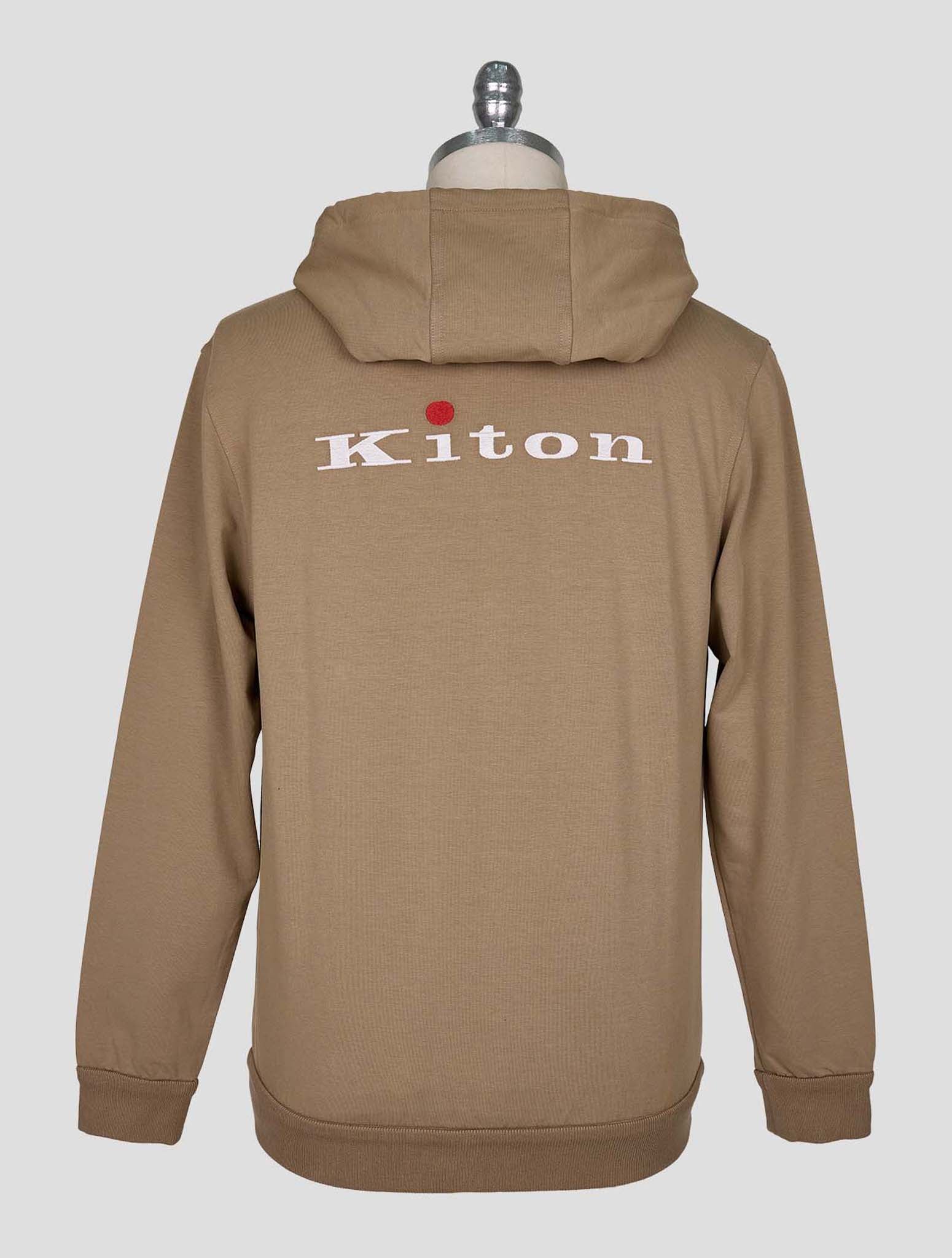 Kiton Brown Cotton Ea Tracksuit
