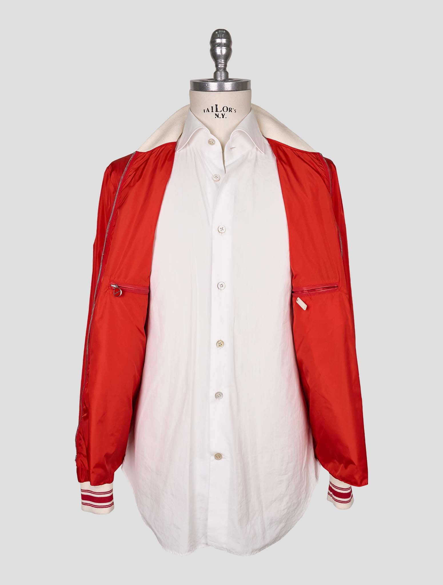 Kiton Red Pl Coat