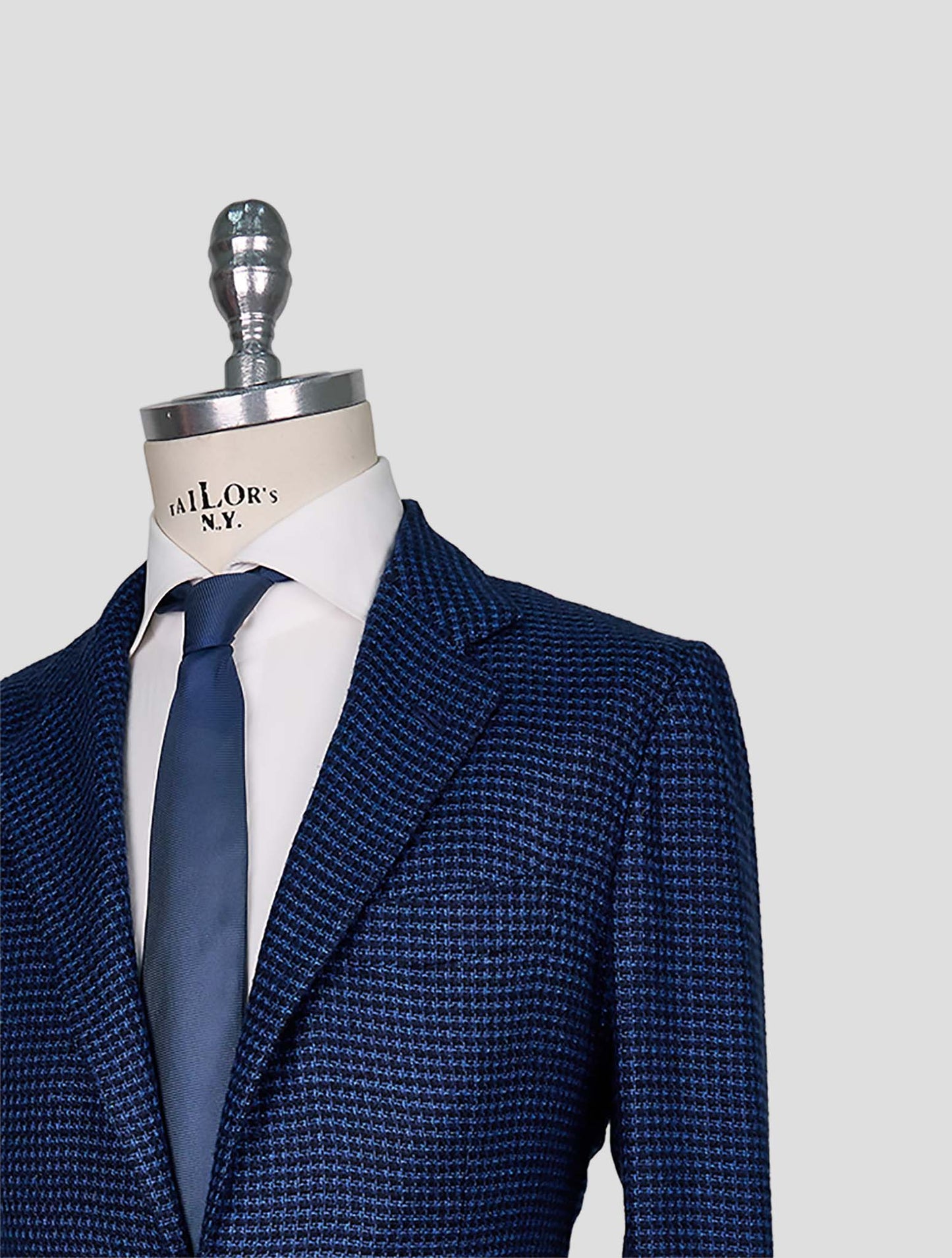 Kiton Blue Cashmere Blazer
