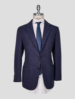 Kiton Blue Cashmere Blazer