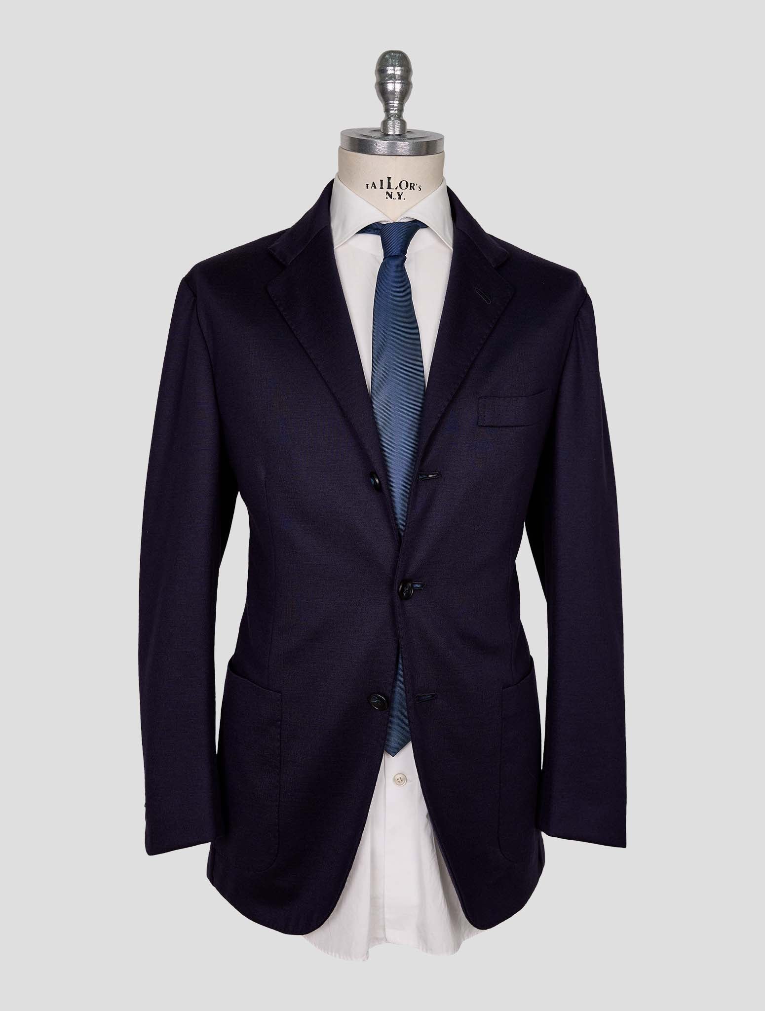 Kiton Violet Cashmere Pl Blazer