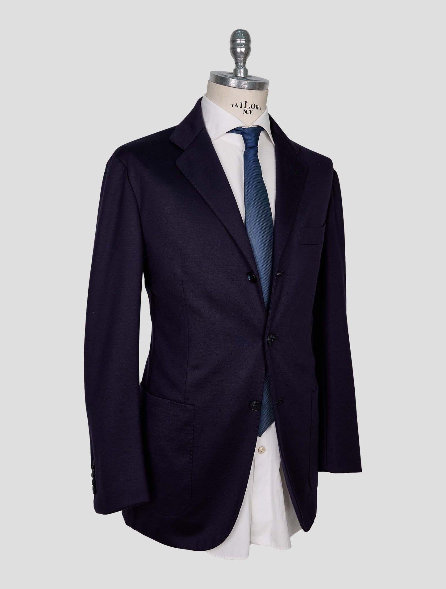 Kiton Violet Cashmere Pl Blazer