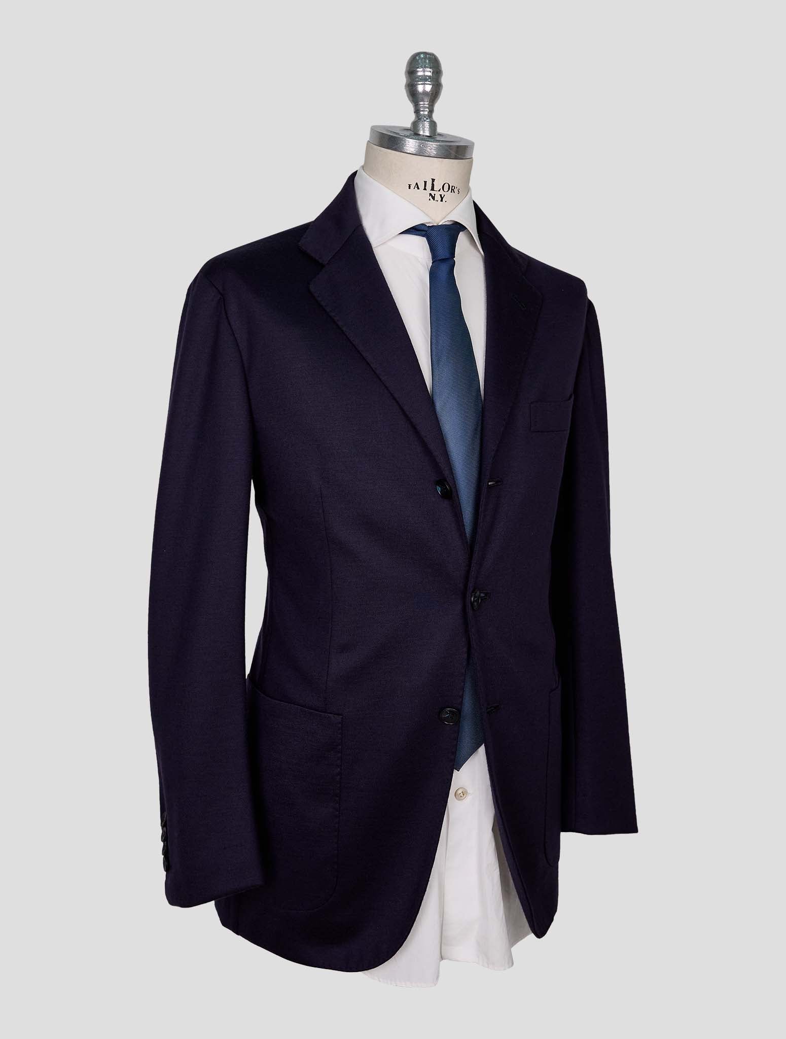 Kiton Violet Cashmere Pl Blazer