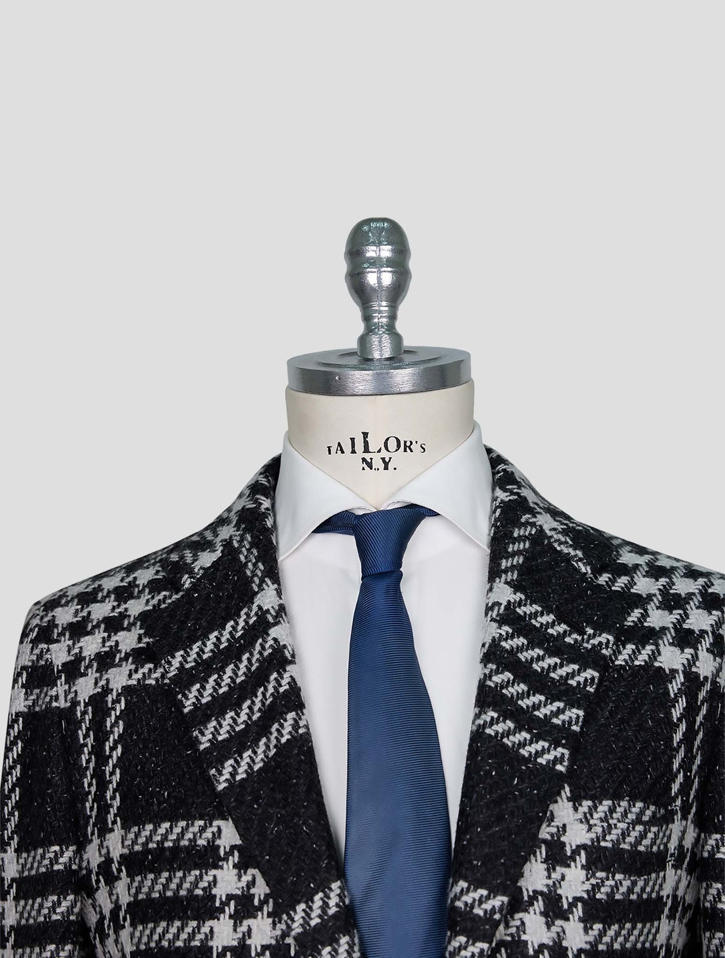 Kiton Gray White Cashmere Blazer