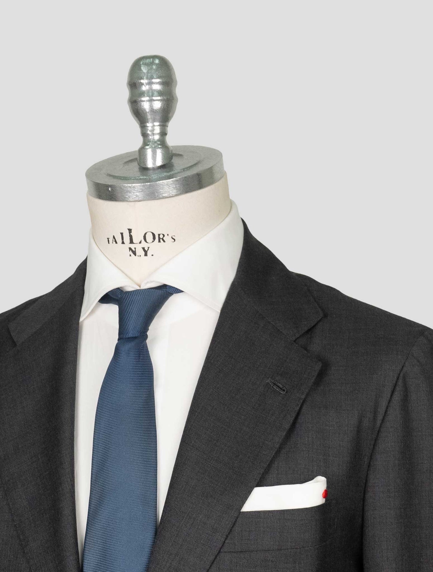 Kiton Gray Wool Suit