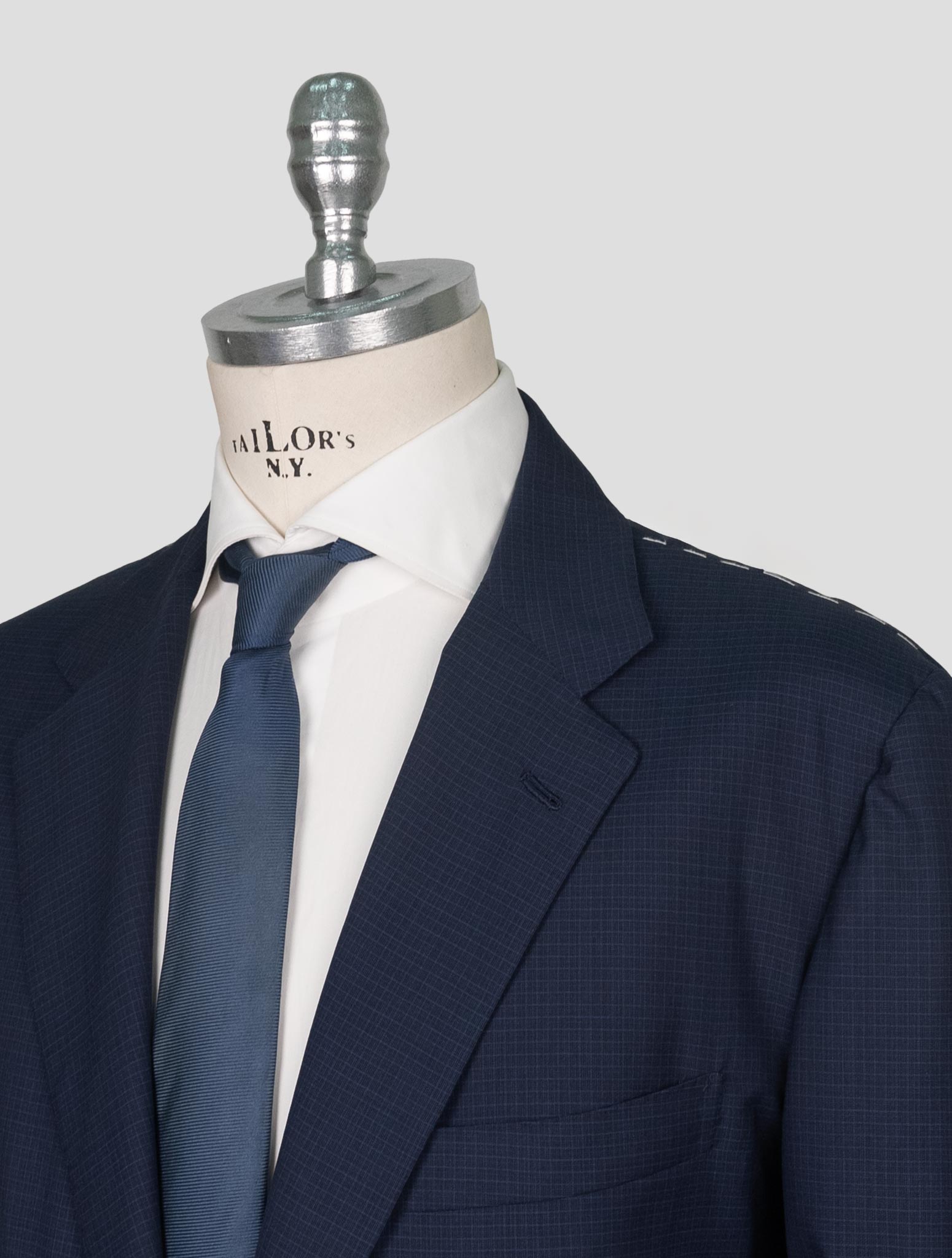 Kiton Blue Wool 160's Suit