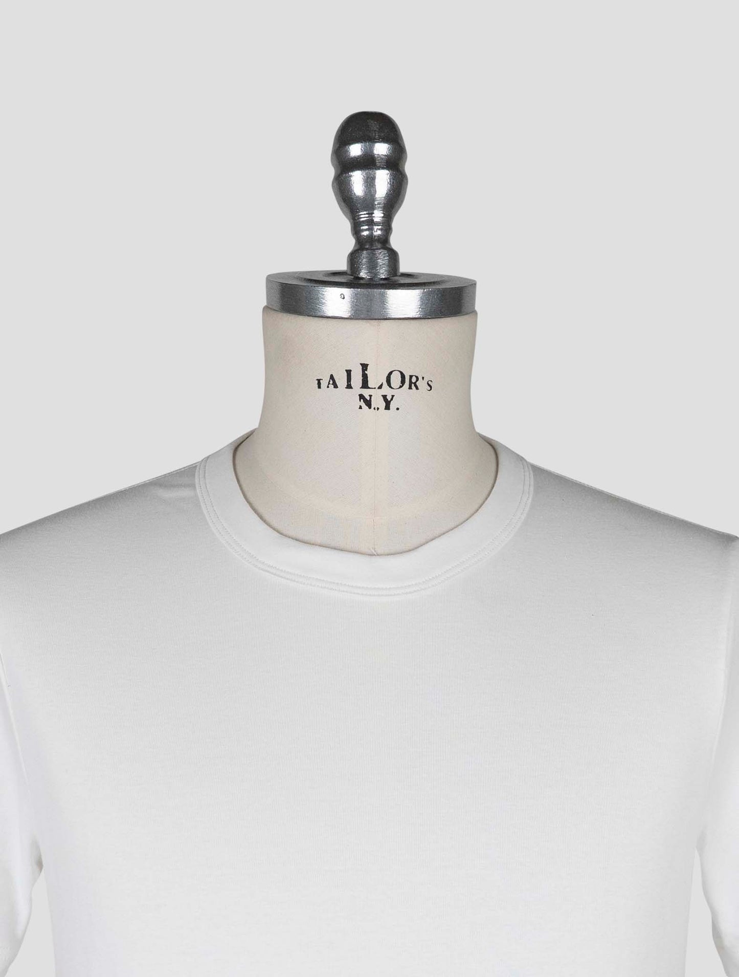 Kiton White Cotton Ea Underwear Shirt