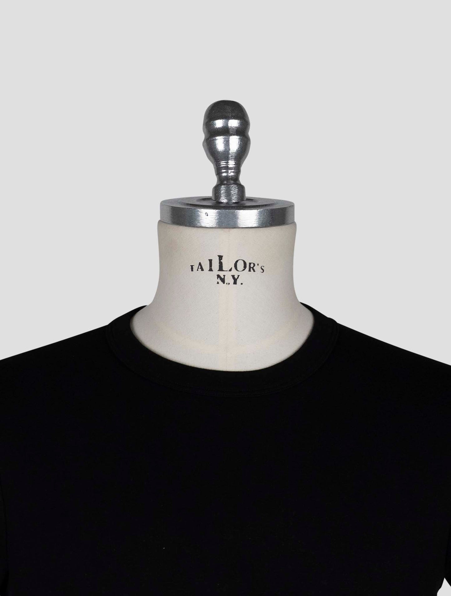 Kiton Black Cotton Ea Underwear Shirt