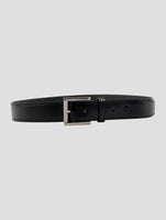 Kiton Black Leather Belt