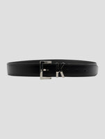 Kiton Black Leather Belt