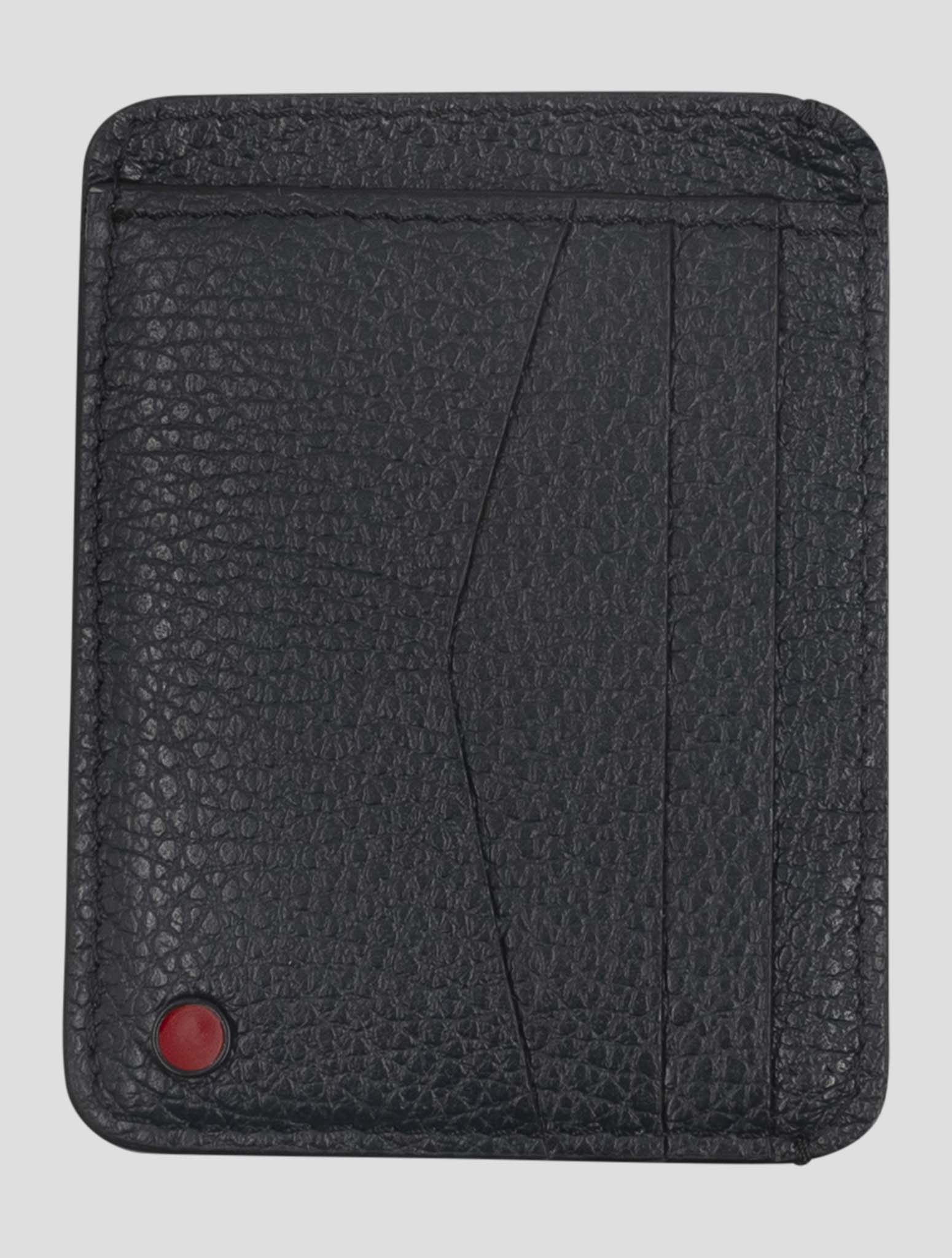 Kiton Blue Leather Wallet