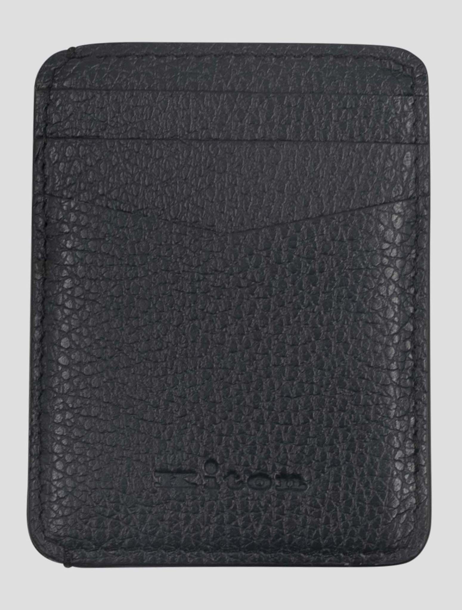Kiton Blue Leather Wallet