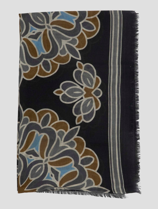 Kiton Multicolor Cashmere Scarf 65x180