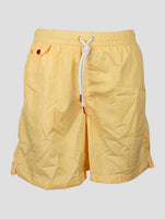 Kiton Yellow Pl Swim Trunks