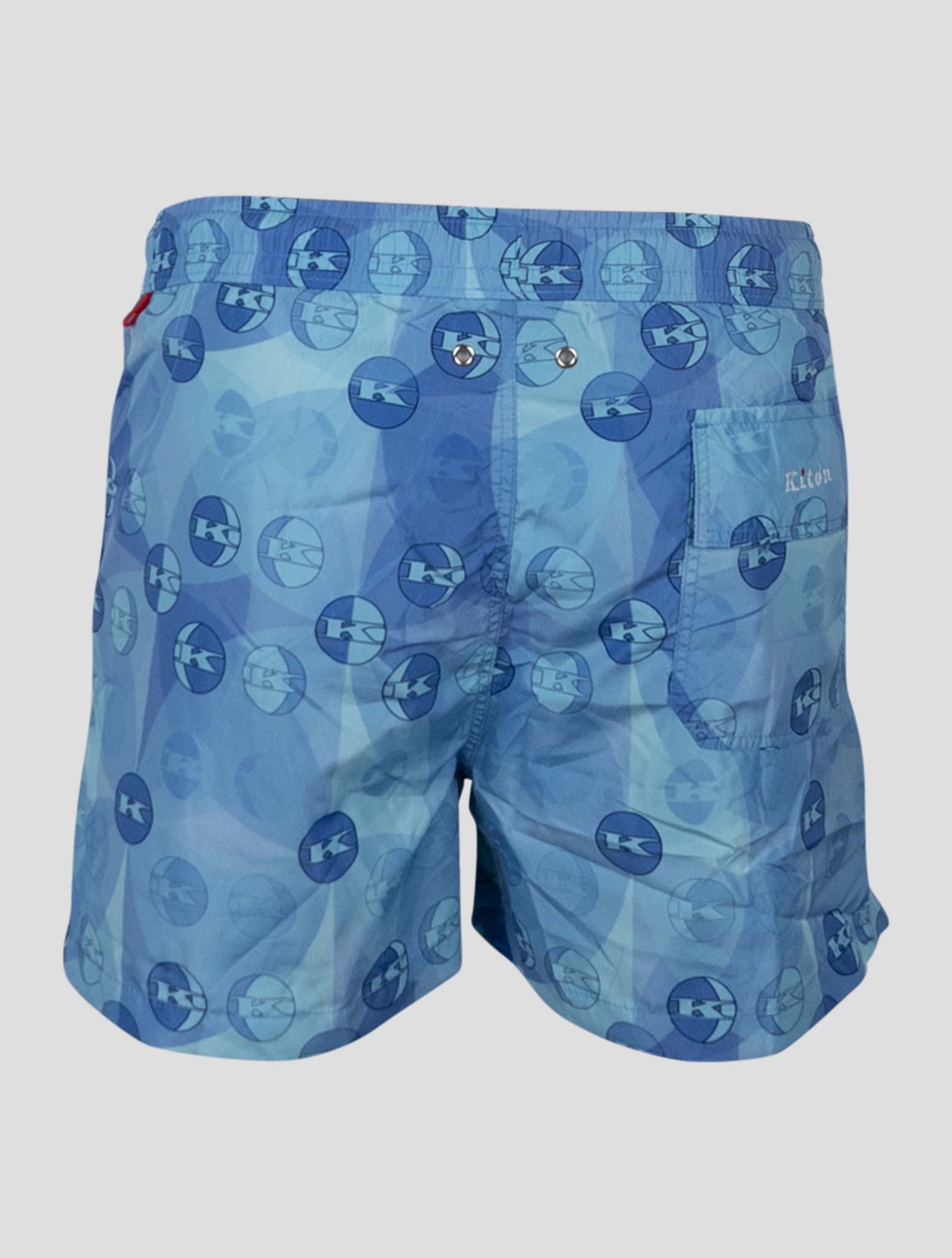 Kiton Light Blue Pl Swim Trunks
