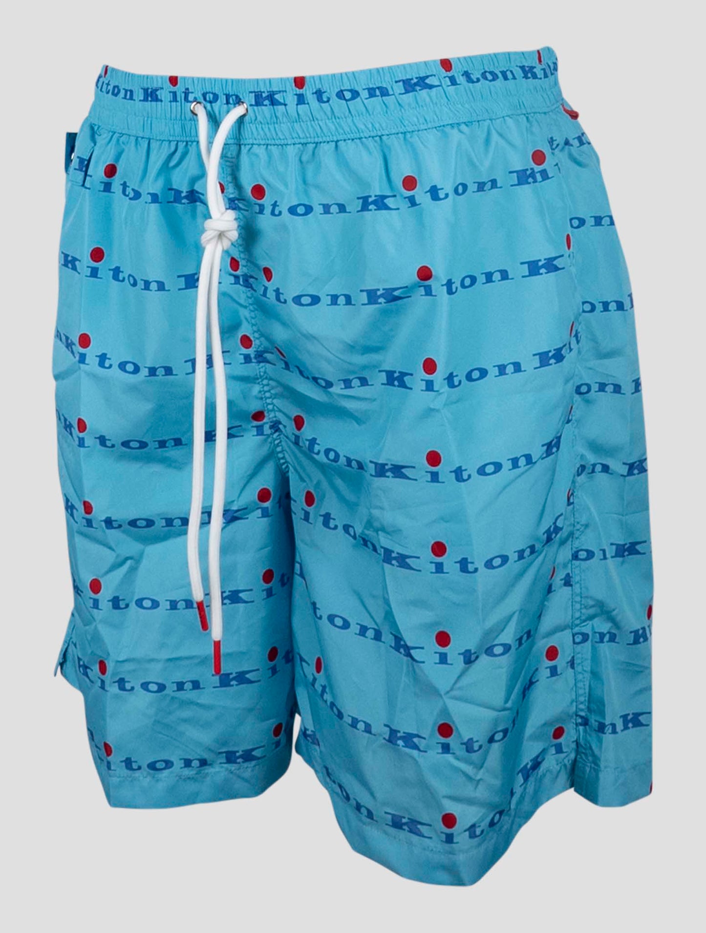 Kiton Light Blue Pl Swim Trunks