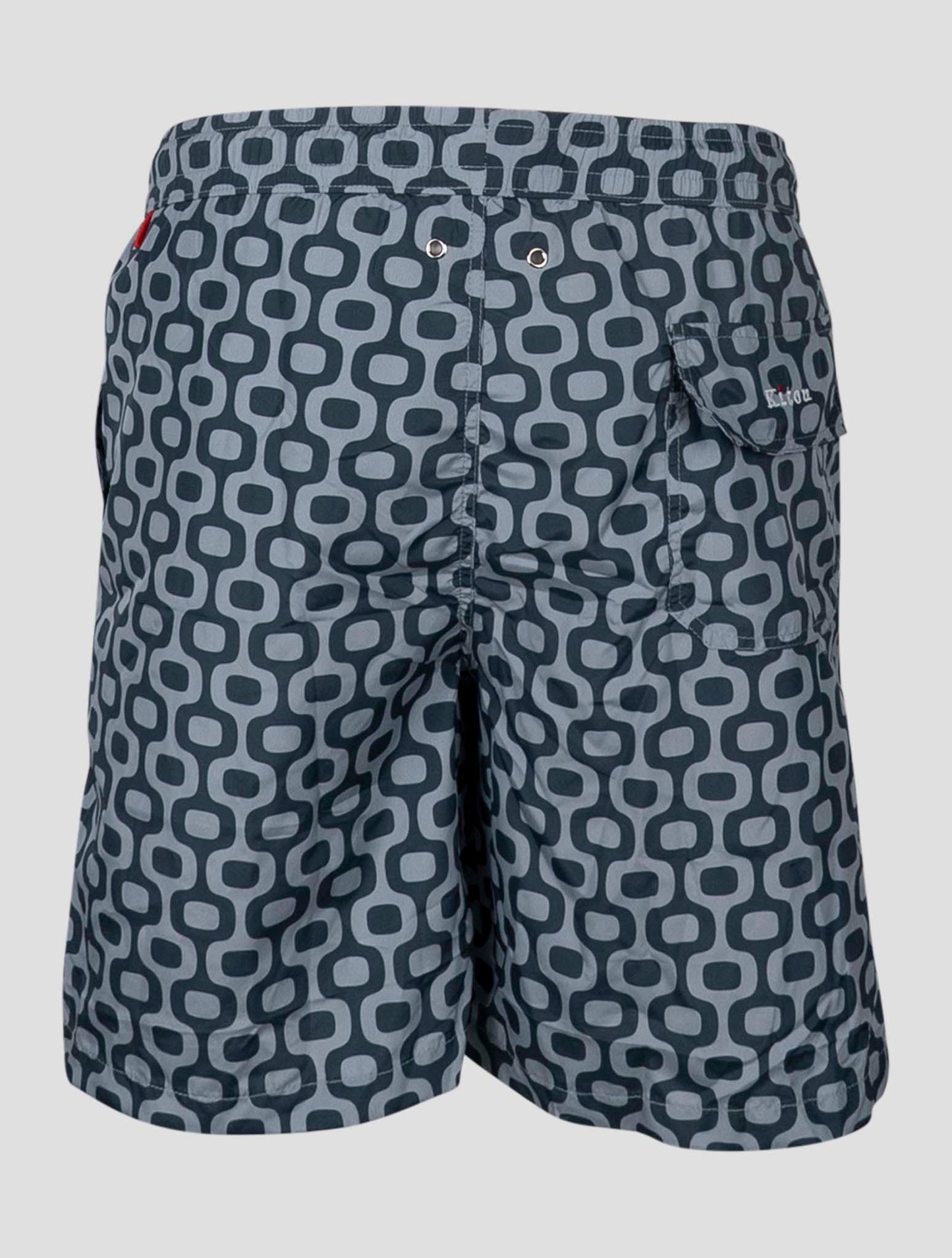 Kiton Dark Gray Pl Swim Trunks