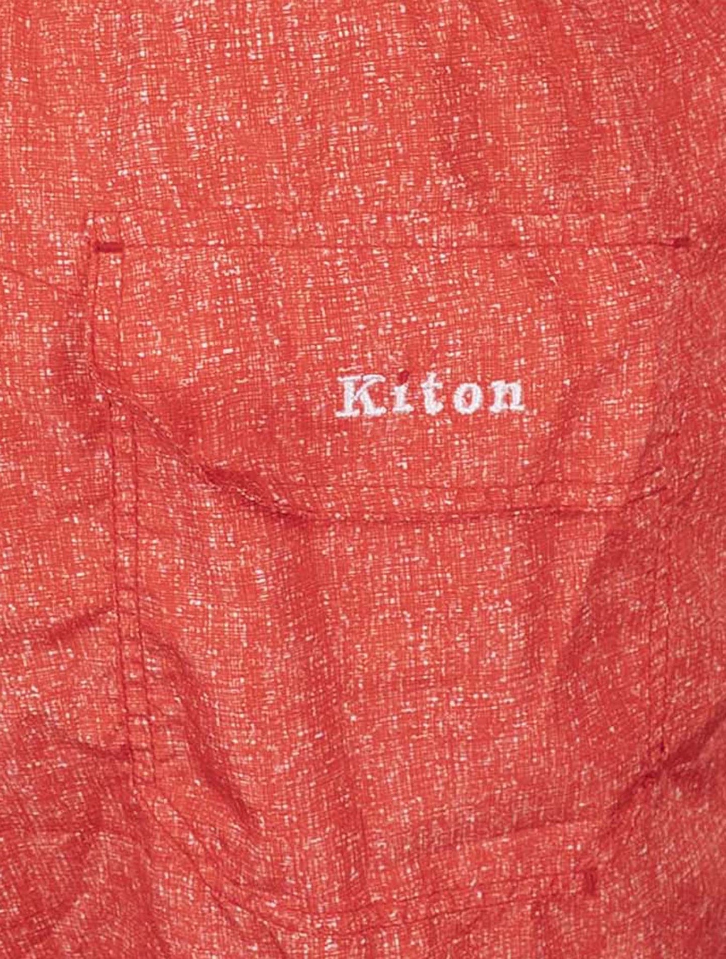 Kiton Red Pl Swim Trunks