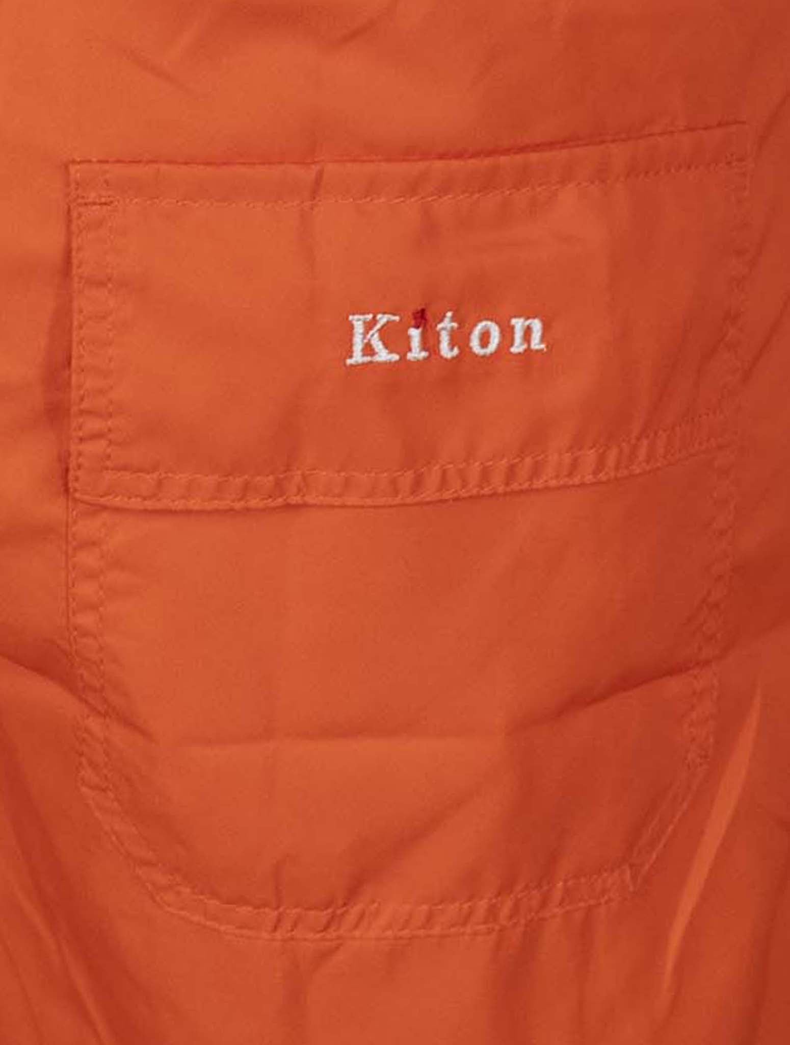 Kiton Orange Pl Swim Trunks