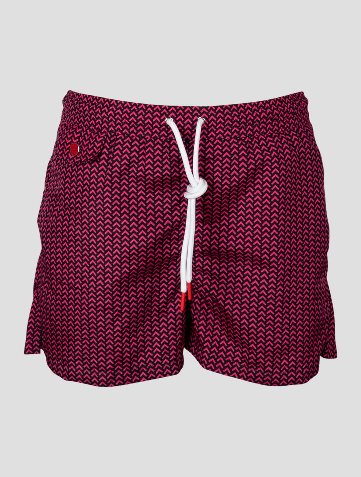 Kiton Black Violet Pl Swim Trunks