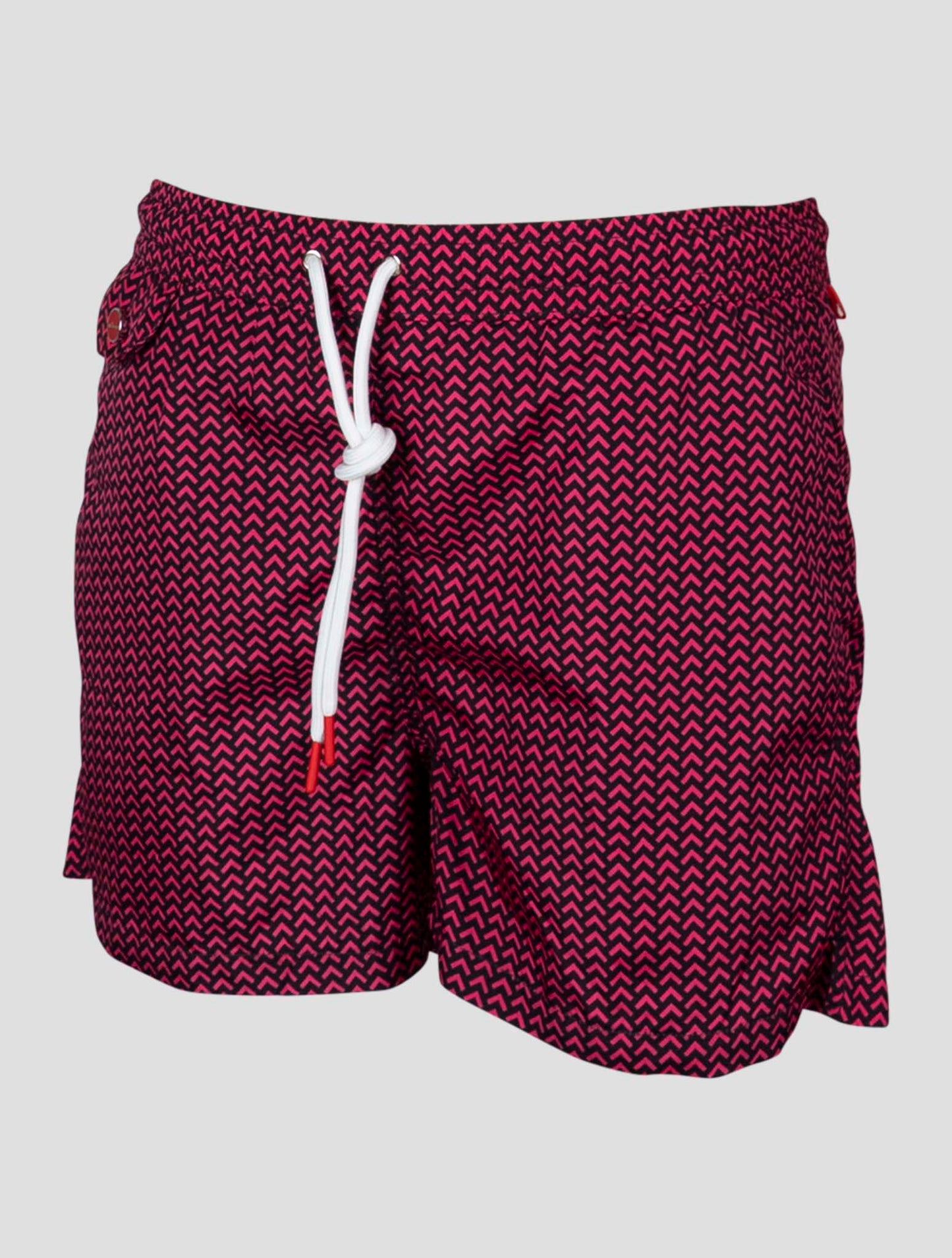 Kiton Black Violet Pl Swim Trunks