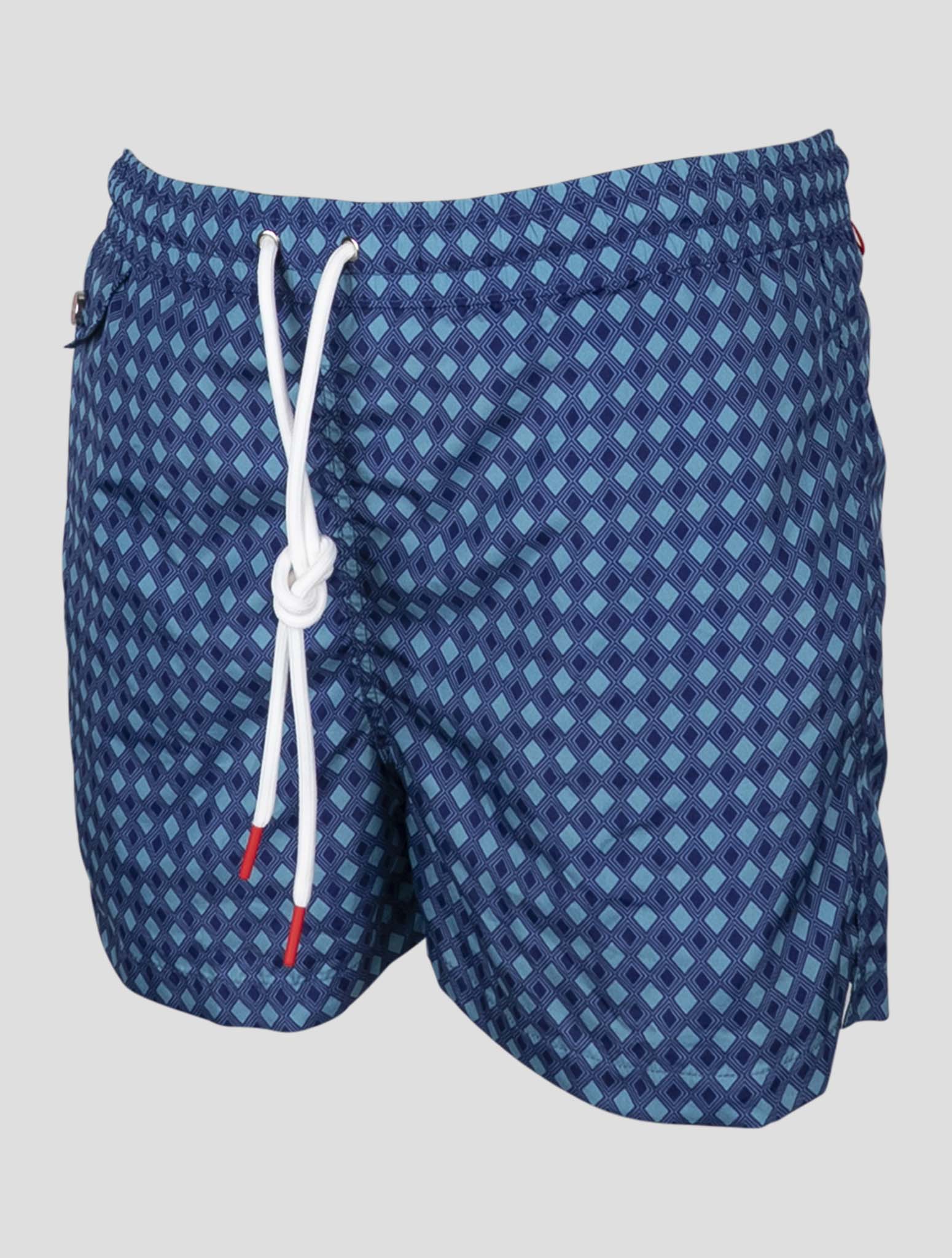 Kiton Purple Light Blue Pl Swim Trunks