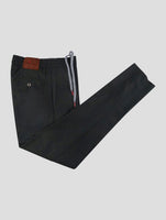 Kiton Dark Green Wool Pants