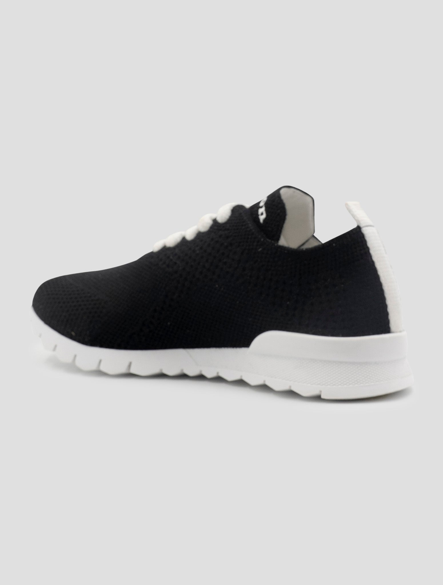 Kiton Black Cashmere Pl Sneakers Women