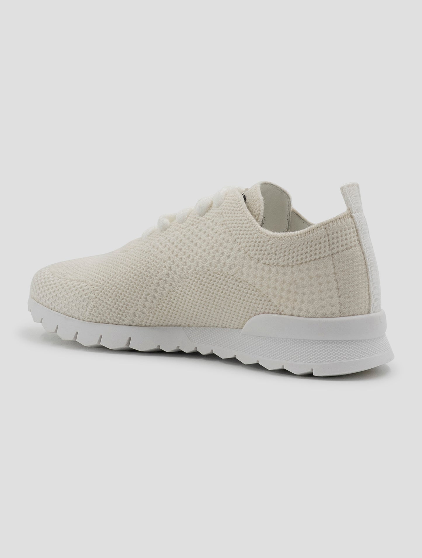 Kiton White Cashmere Pl Sneakers Women