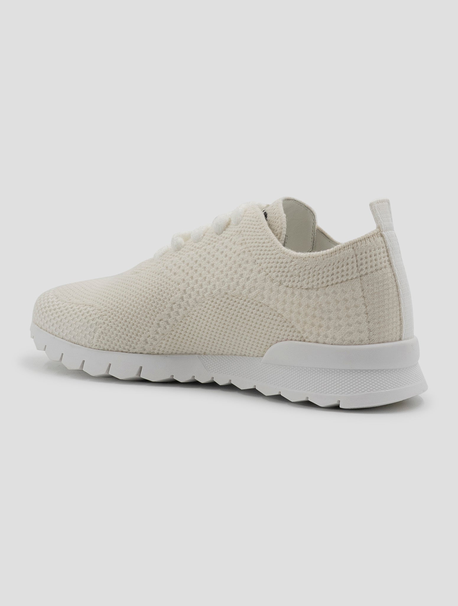Kiton White Cashmere Pl Sneakers Women