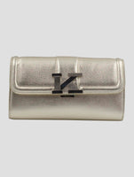 Kiton Gold Leather Bag Women