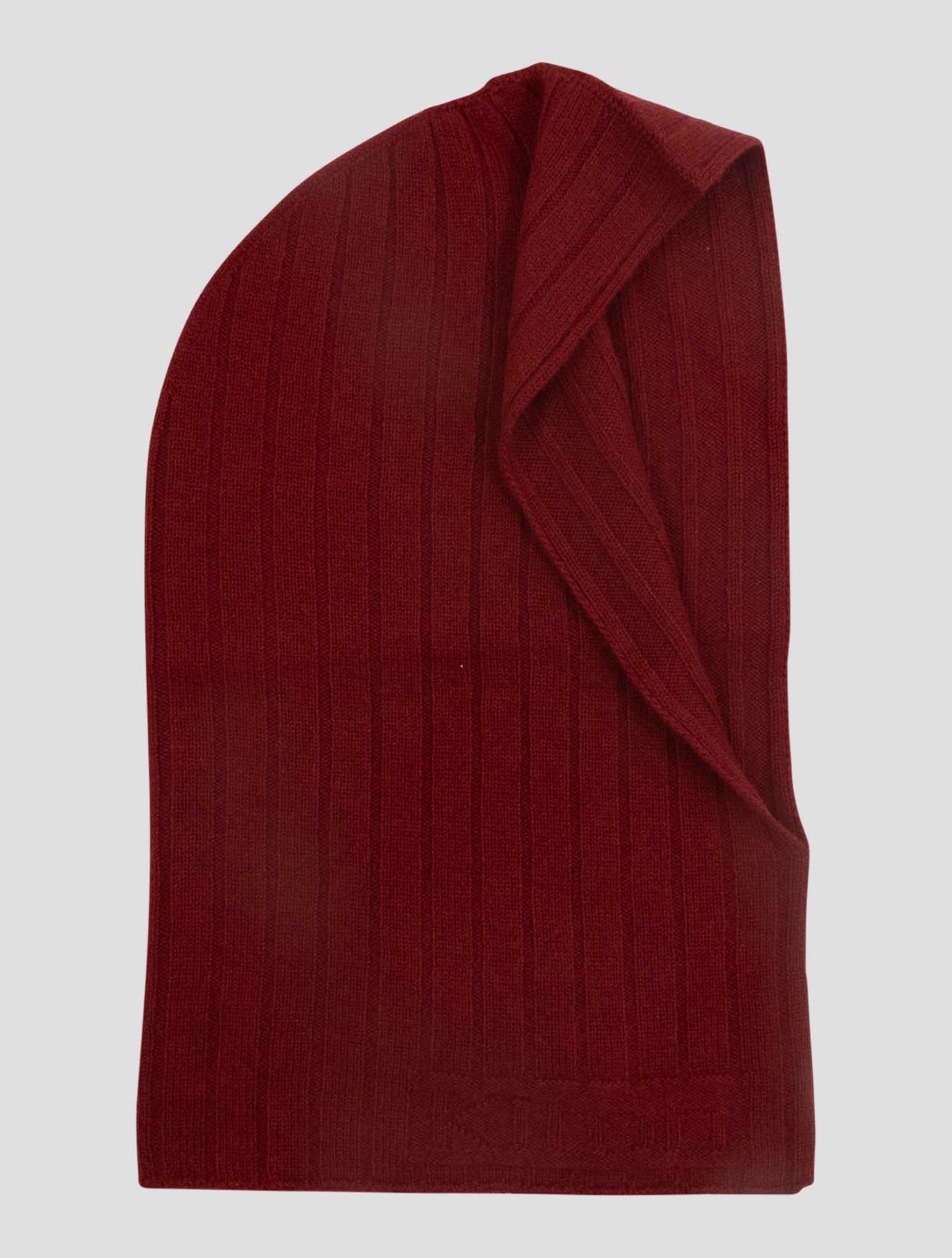 Kiton Red Cashmere Balaclava Women
