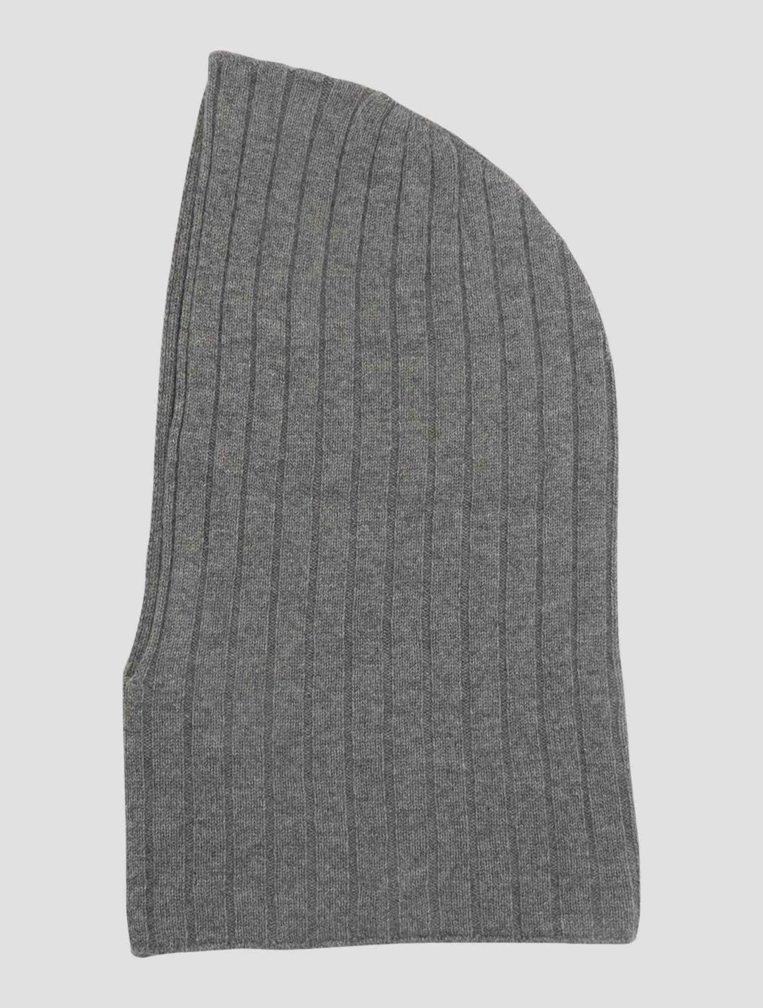 Kiton Dark Gray Cashmere Balaclava Women