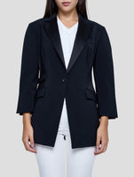 Kiton Black Pa Ea Blazer Women