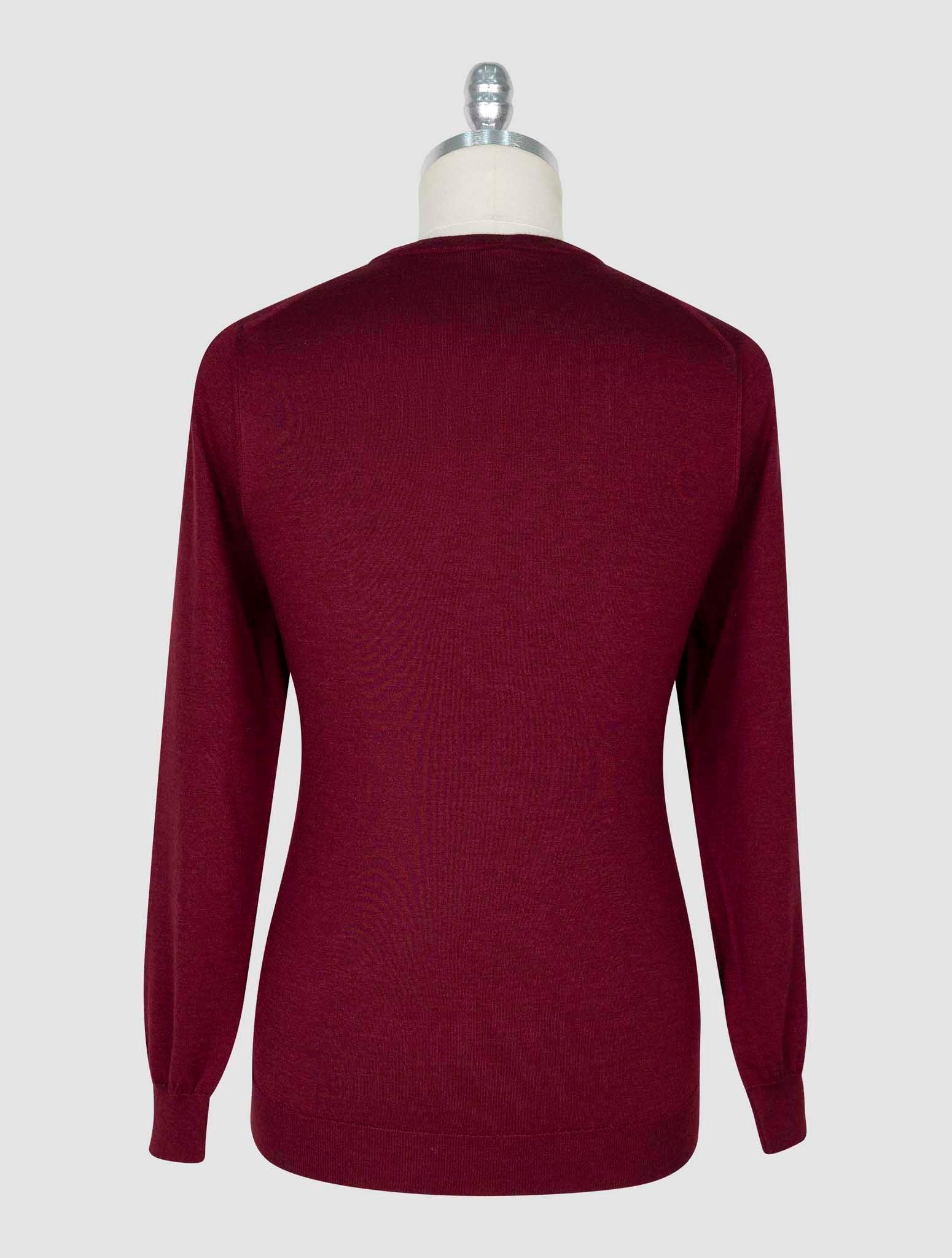 Kiton Gray Cashmere Silk Sweater V-Neck