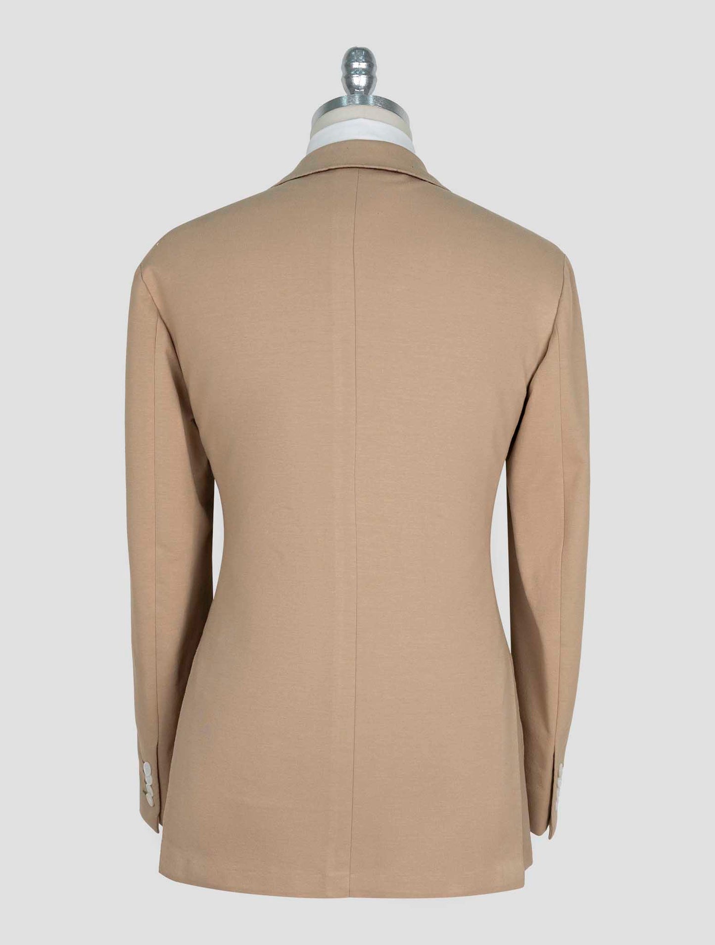 Kiton Brown Cotton Ea Blazer
