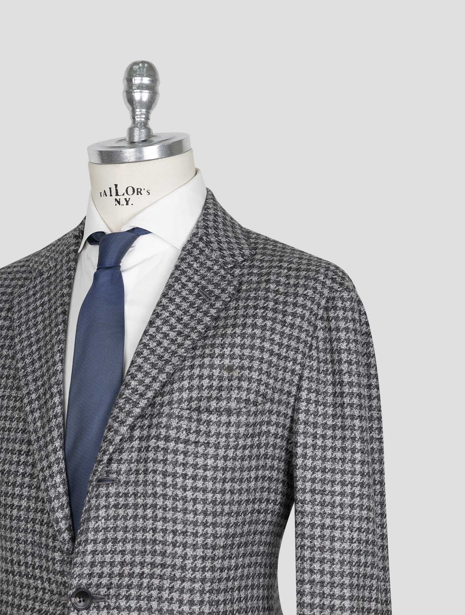 Kiton Dark Gray Cashmere Blazer