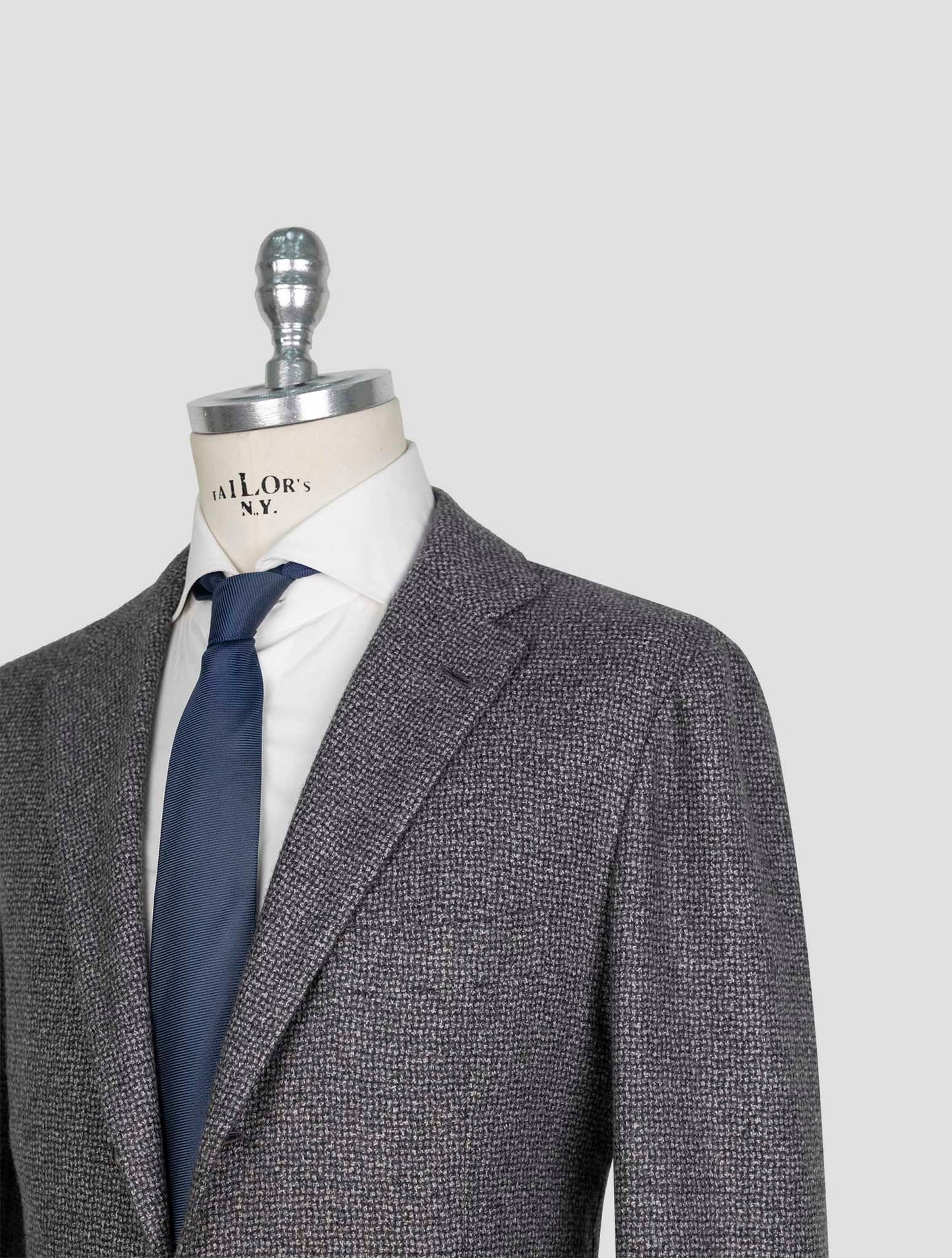 Kiton Dark Gray Cashmere Blazer
