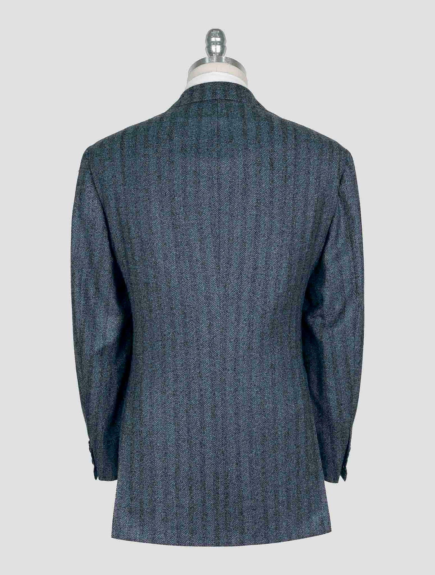Kiton Blue Gray Cashmere Blazer