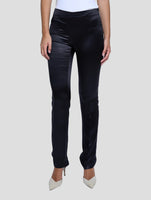 Kiton Black Silk Pants Women