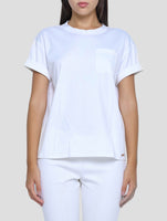 Kiton White Cotton T-Shirt Women