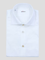 Kiton Light Blue Cotton Shirt