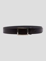 Kiton Dark Brown Leather Belt